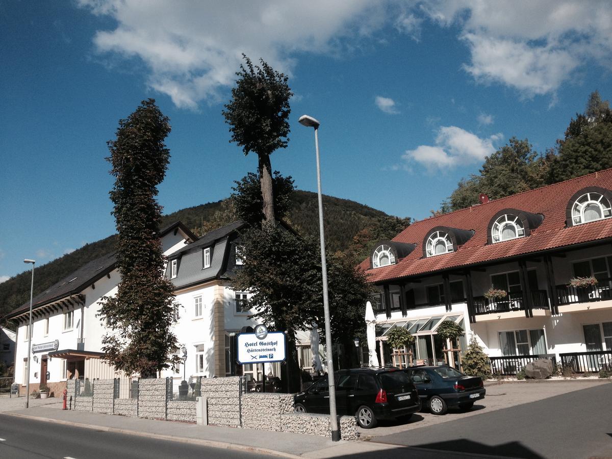 Hotel-Gasthof Huettensteinach Sonneberg Exterior foto